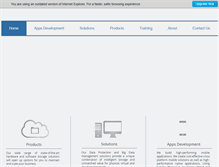 Tablet Screenshot of cloudoceantech.com